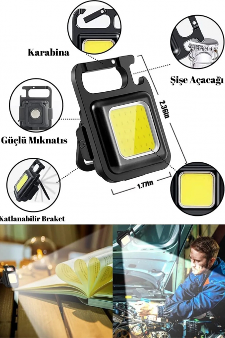 LED FENER MASKOT COB